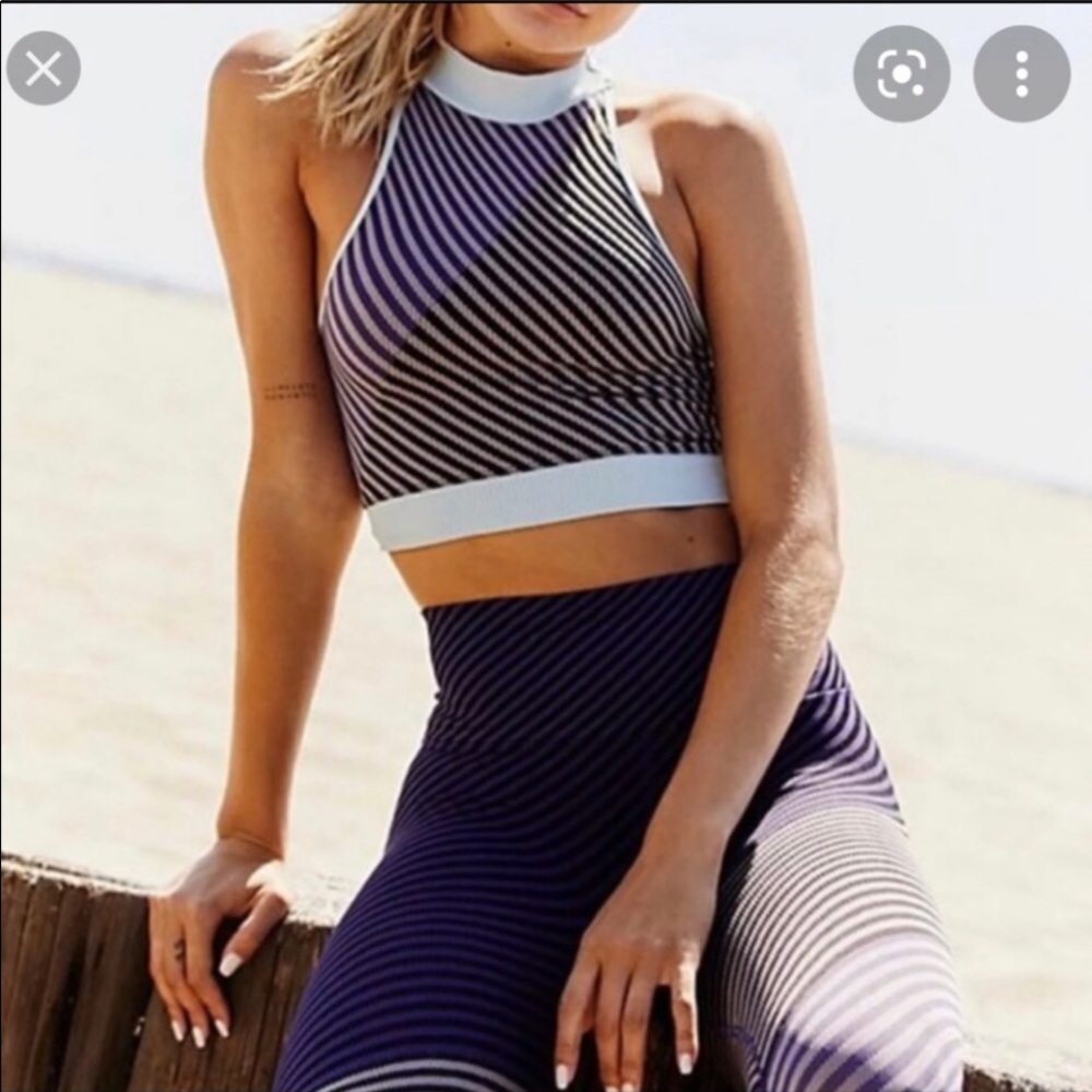 Free people Yoga halter top